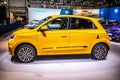 Renault Twingo, Brussels Motor Show, third generation, MK3, rear-engine, rear-wheel-drive city car produced by Renault Royalty Free Stock Photo