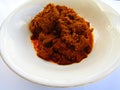 rendang, beef dish with thick coconut milk