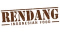 Rendang sign or stamp