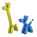 Render of balloon animals