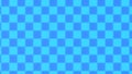 3d render blurred chess pattern blue Royalty Free Stock Photo