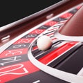 Render casino roulette close up