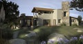 Render of a country house