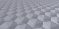 3D Geometric Abstract Hexagonal Wallpaper Background