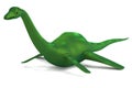 Render of lochness monster Royalty Free Stock Photo