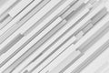 Rendering elegant abstract diagonal gray background made of square tubes Royalty Free Stock Photo