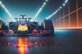 Rendering of   The Future of Racing  Red Bull RB19 F1 Car  .AI Generated Royalty Free Stock Photo