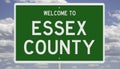 Road sign for Essex County