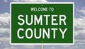 Road sign for Sumter County