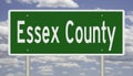 Highway sign for Essex County Massachusetts