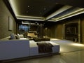 Rendering Interior living-room
