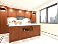 Rendering kitchen room