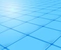 Rendering reflective surface or floor made of square tiles