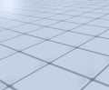 Rendering reflective surface or floor made of square tiles