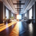 A rendering technique that simulates both direct and indirect l