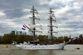 Rendez-Vous Tall Ships Regatta 2017 Greenwich river Thames Royalty Free Stock Photo