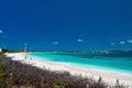 Rendezvous Bay on Anguilla Caribbean Royalty Free Stock Photo