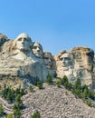 Rendition of the Presidents on Mount Rushmore Royalty Free Stock Photo