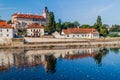 Renessaince palace in Brandys nad Labem, Czech Royalty Free Stock Photo