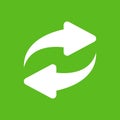 Renew arrow vector icon