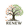 Renew tree emblem