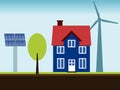 Renewable energy home