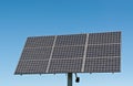 Renewable Energy - Photovoltaic Solar Panel Array Royalty Free Stock Photo