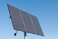 Renewable Energy - Photovoltaic Solar Panel Array Royalty Free Stock Photo