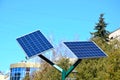 Renewable Energy - Photovoltaic Solar Panel Array Royalty Free Stock Photo