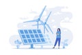 Renewable energy Renewable energy sources, power resources, rural clean energy services, wind turbine,