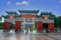 Renmin Square Chongqing, biggest city in China Royalty Free Stock Photo