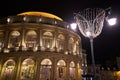 RENNES, FRANCE - NOVEMBER 11 201: The Opera House at dusk, in Re