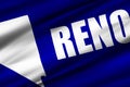 Reno flag illustration