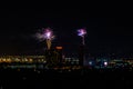 RENO - JULY 04 : The Nugget fireworks show as part of the 4th of