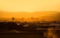 Reno Nevada Sunset Royalty Free Stock Photo