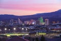 Reno, Nevada sunset Royalty Free Stock Photo