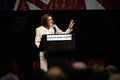 Reno, NV - June 23, 2018 - Catherine Cortez Masto Pointing At Ne