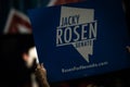 Reno, NV - June 23, 2018 - Political Sign Jacky Rosen For Senate