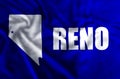 Reno flag illustration