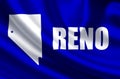 Reno flag illustration