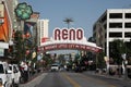 Reno Welcome Sign Royalty Free Stock Photo