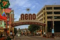 Reno. The biggest little city in the world Royalty Free Stock Photo