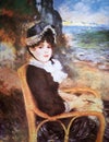 Renoir was one of the leading painters of the Impressionist group. He evolved a technique of broken brushstrokes