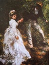 Pierre Auguste Renoir-The promenade-1870