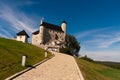 Renovated Castle Ruins in Poland in Jura