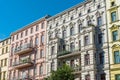 Renovated old houses seen in Berlin