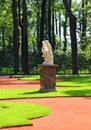 Renovated Summer garden park in St. Petersburg