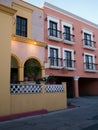 Renovated traditional houses in Mexico