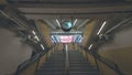 Renovation of Central market with staircase in Hong Kong Royalty Free Stock Photo