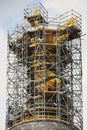 Renovation of the Victoria Statue of the Victory Column at Tiergarten.